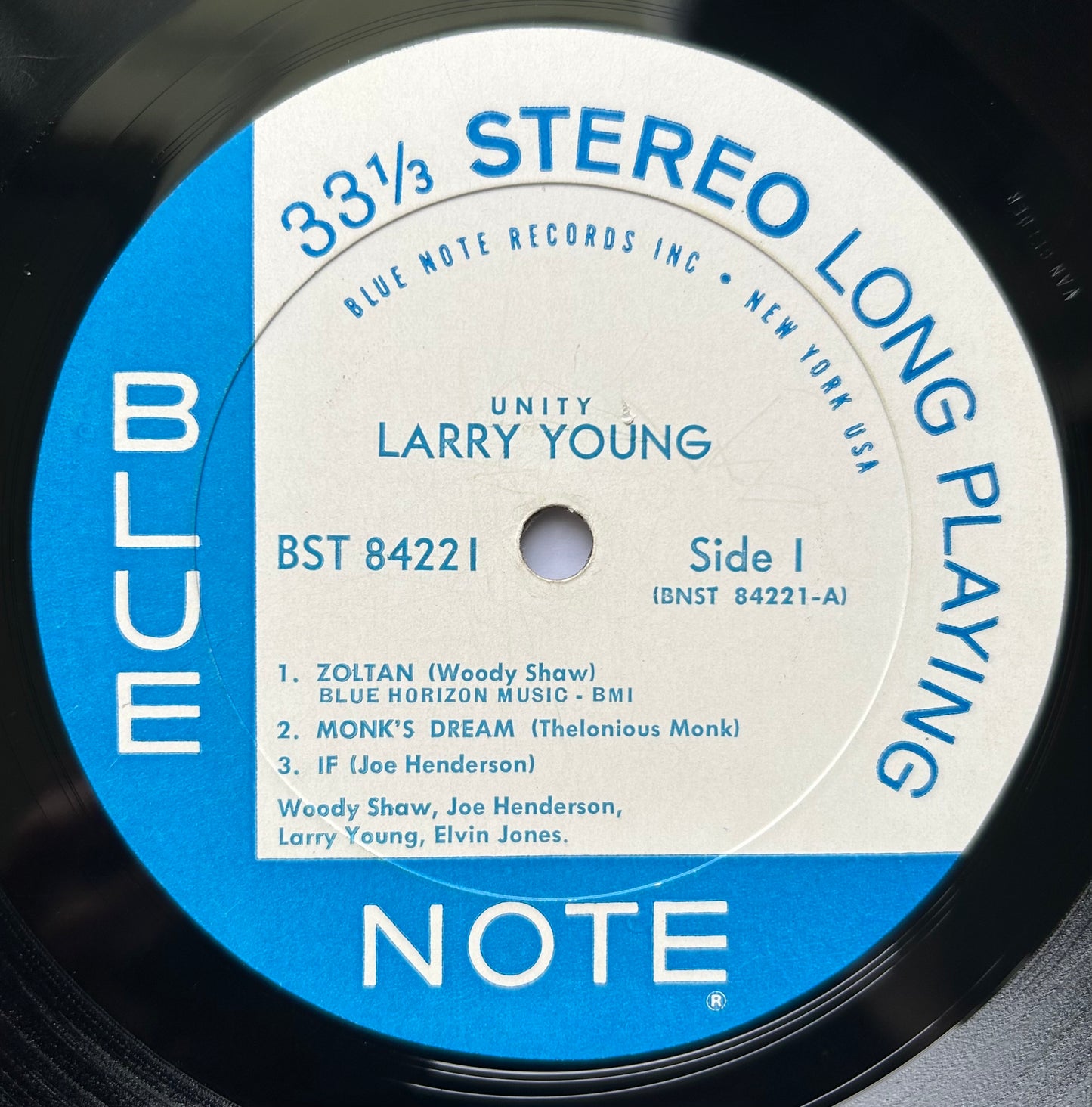 Larry Young - Unity 2nd Press 1966 Blue Note Liberty New York Label Stereo Van Gelder