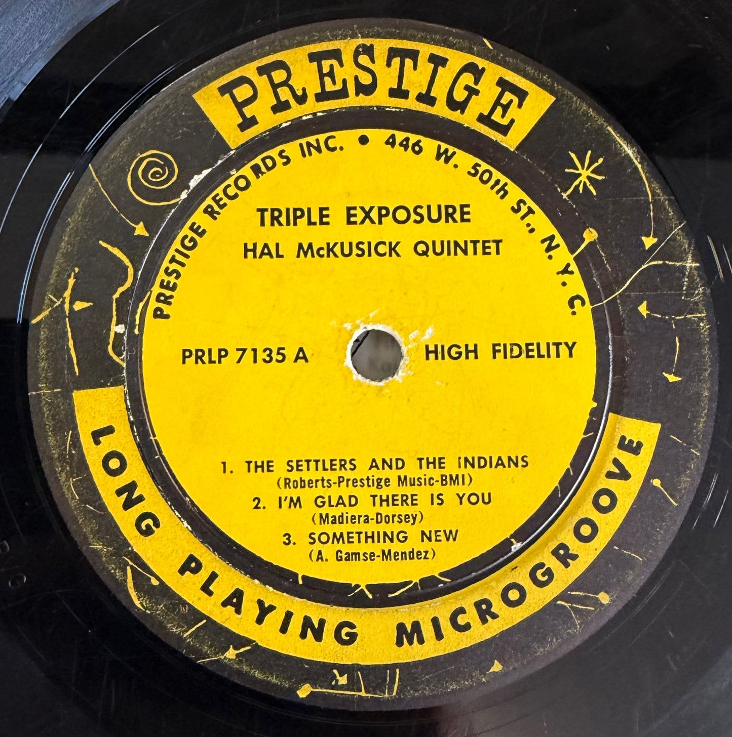 Hal McKusick - Triple Exposure 1st Mono Press 1957 Prestige (Starter Copy)
