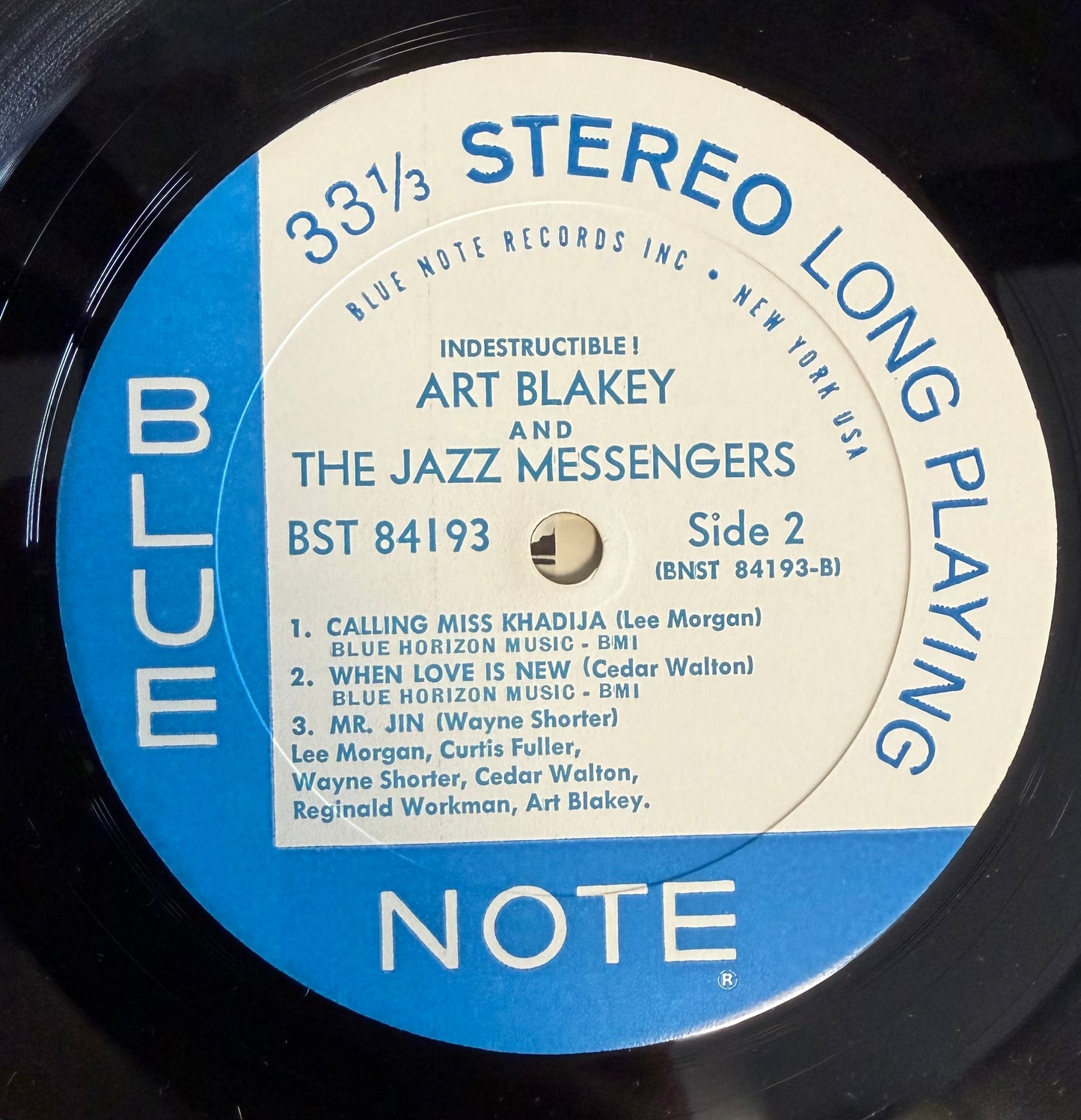 Art Blakey & The Jazz Messengers - Indestructible 1st Stereo Press 1966 NY