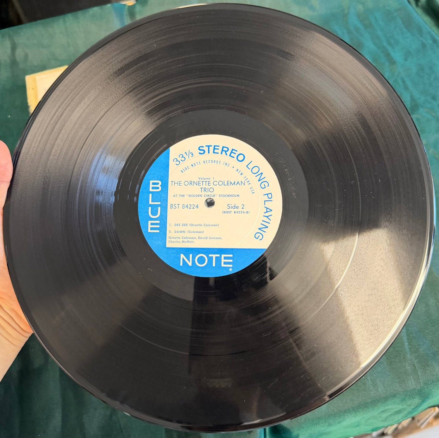 Ornette Coleman - At The "Golden Circle" Stockholm 1st Press 1966 Blue Note "p" Van Gelder