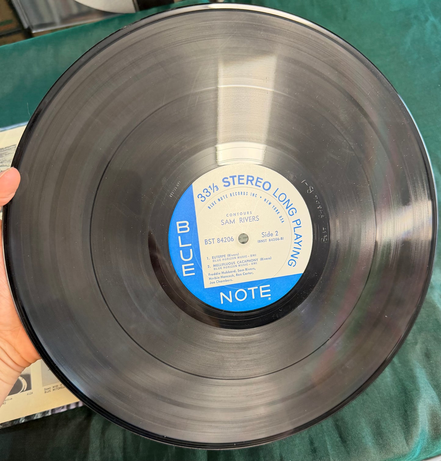 Sam Rivers - Contours 1st Stereo Press 1967 Blue Note NY RVG