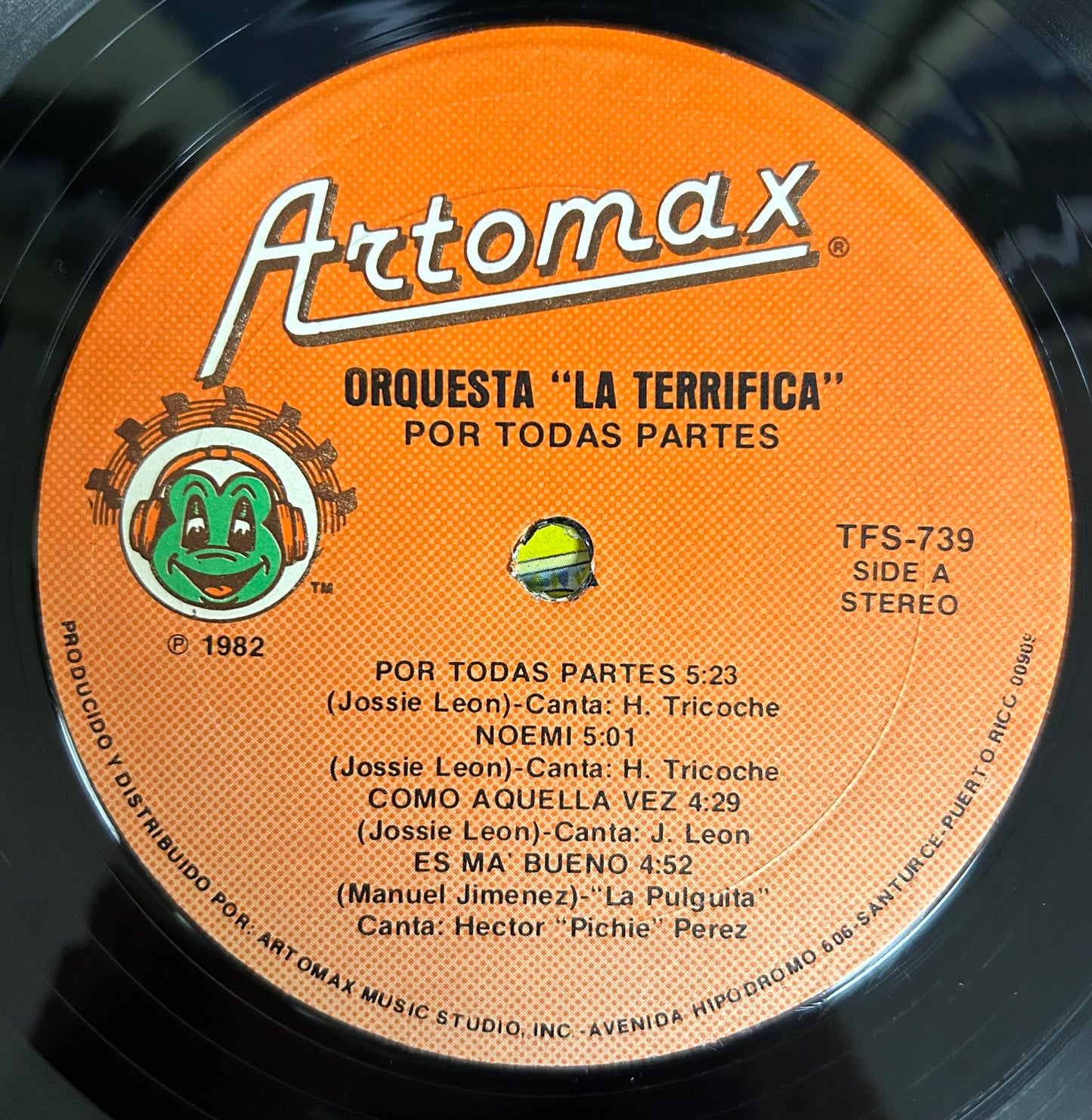 La Terrifica - Por Todas Partes 1st Press 1982 Artomax Puerto Rican Salsa