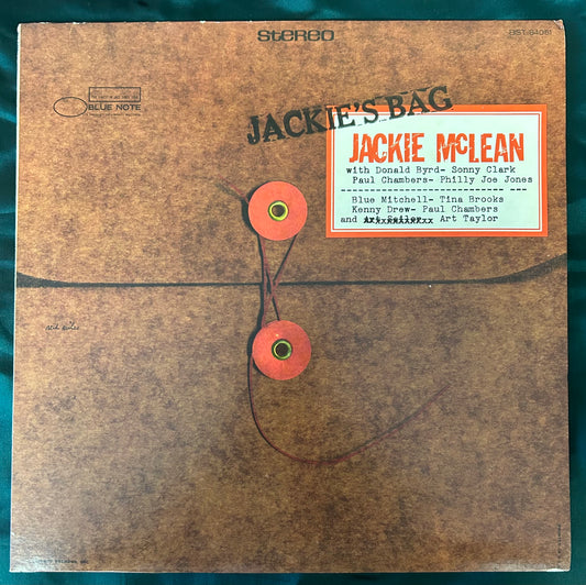 Jackie McLean - Jackie's Bag 1973 Blue Note Black "b" Press