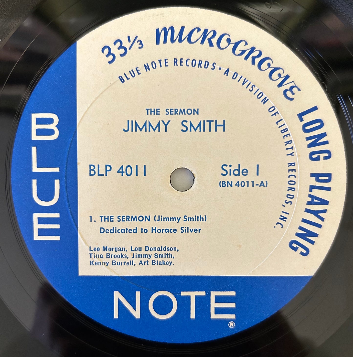 Jimmy Smith - The Sermon! 1966 Liberty Press Mono Blue Note