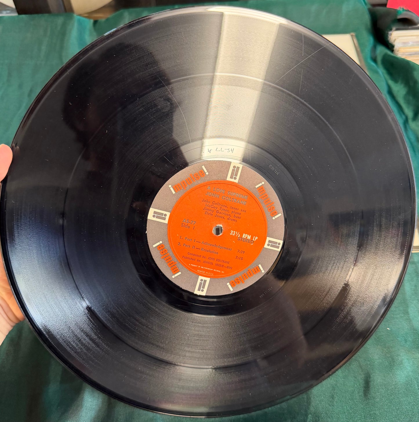 John Coltrane - A Love Supreme True 1st Press 1965 Stereo Van Gelder