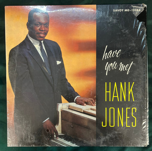 Hank Jones - Have You Met Hank Jones Savoy Oxblood Repress RVG