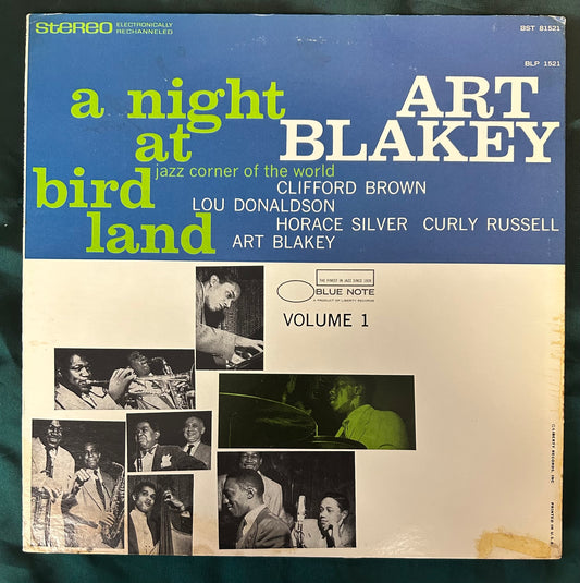 Art Blakey - A Night At Birdland 1966 Liberty Press Blue Note