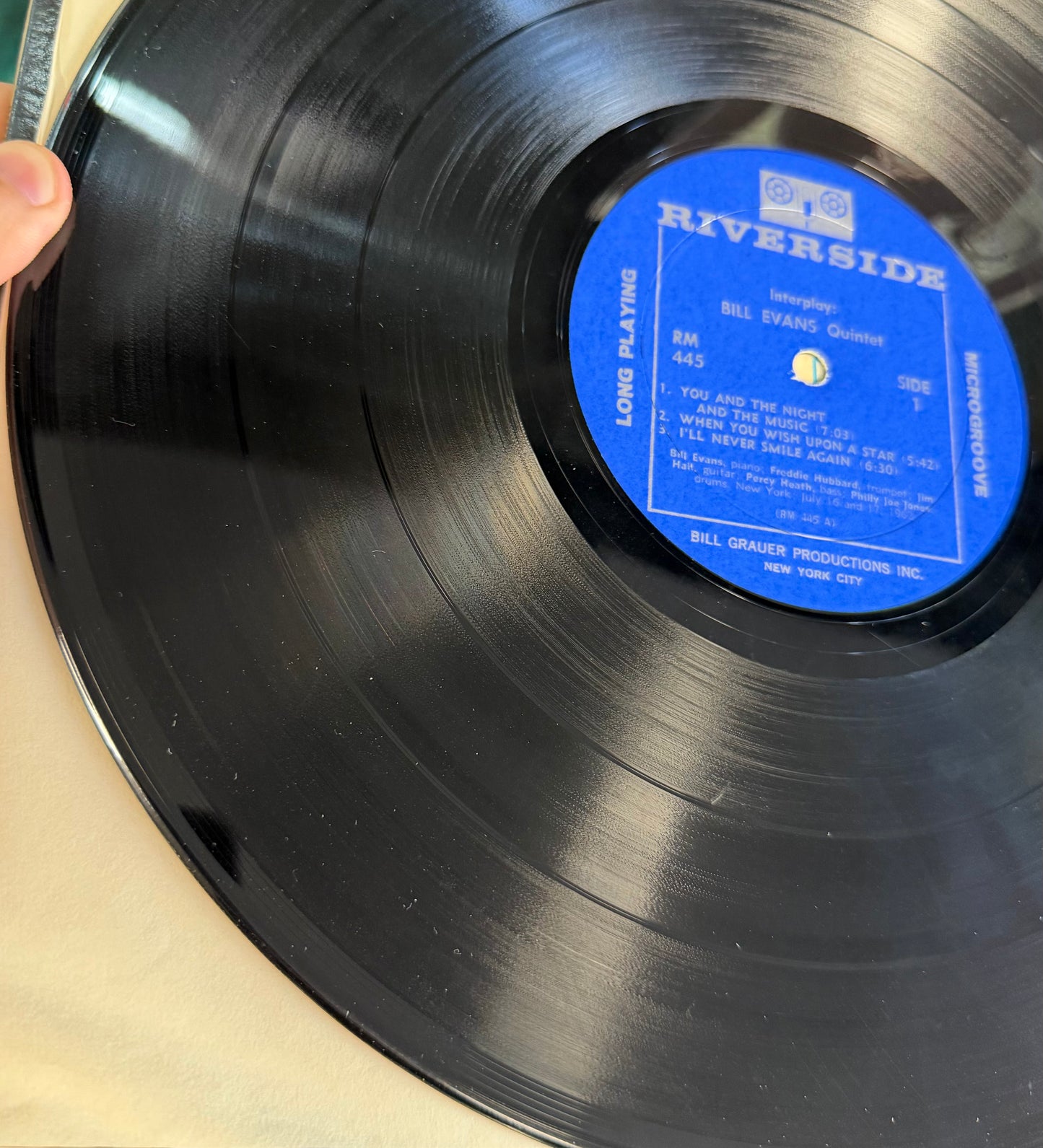 Bill Evans - Interplay 1st Press Mono Riverside 1962