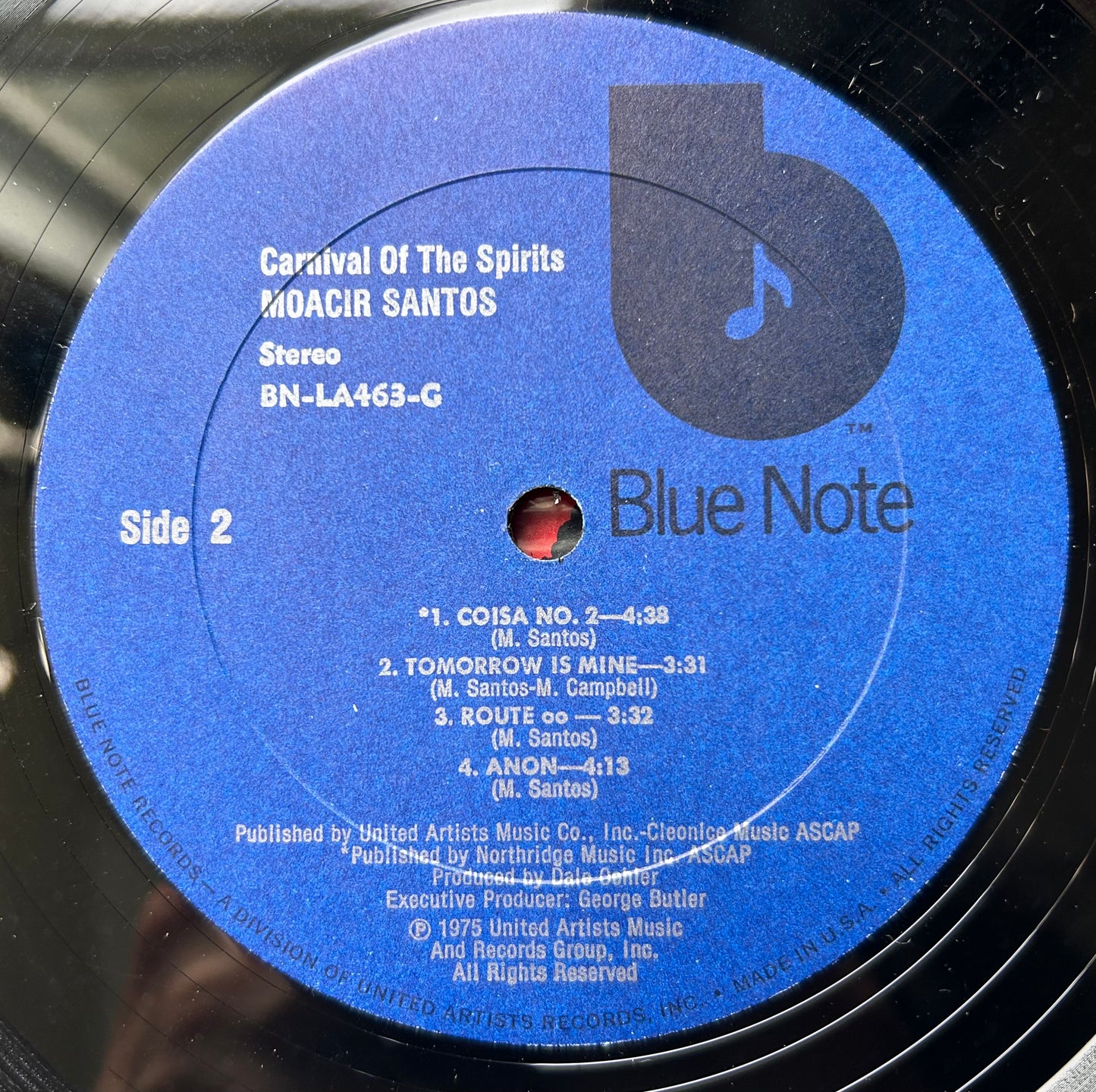 Moacir Santos - Carnival Of The Spirits 1st Press 1975 Blue Note Latin Jazz