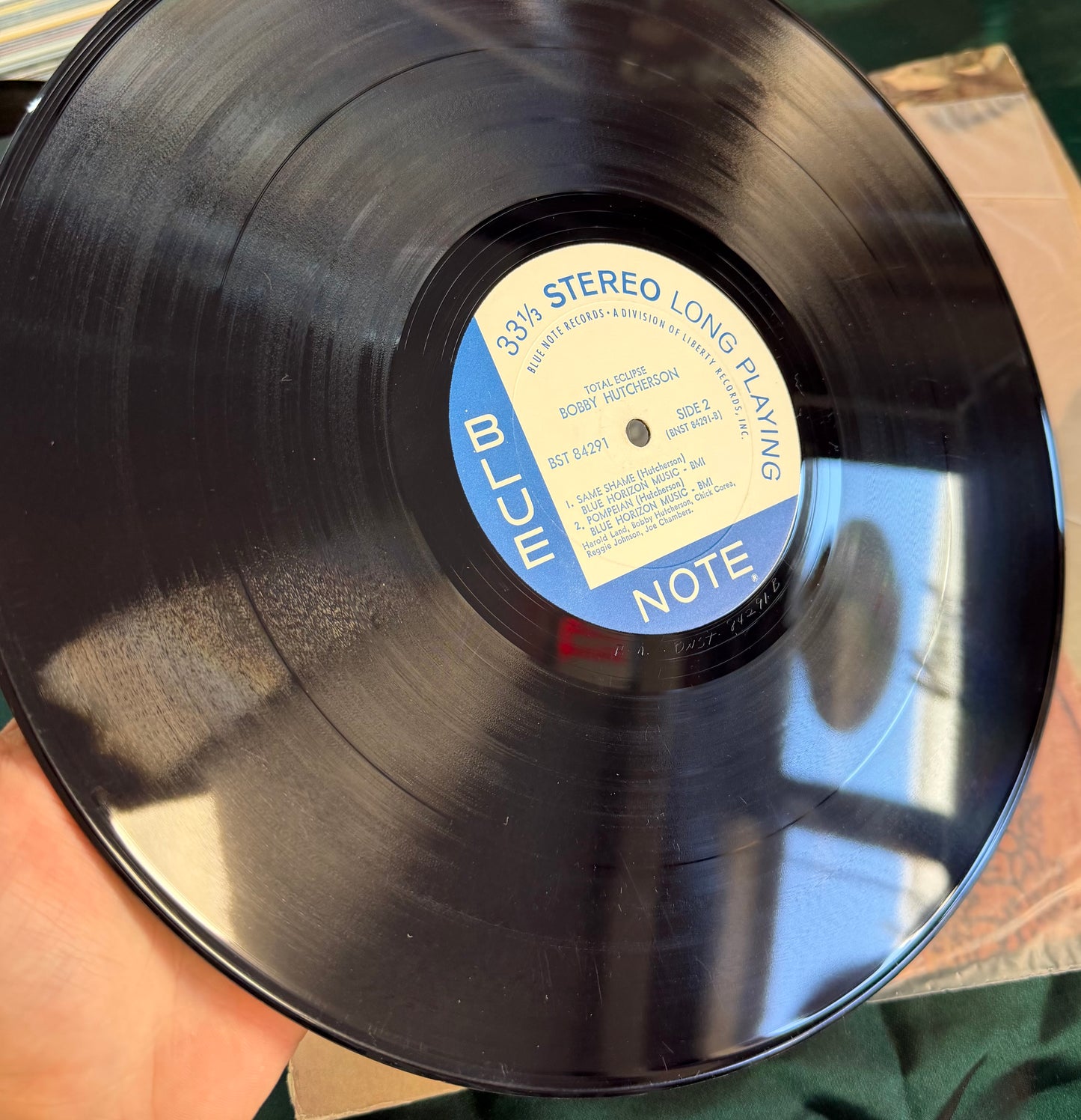 Bobby Hutcherson - Total Eclipse 1st Press 1968 Blue Note Liberty