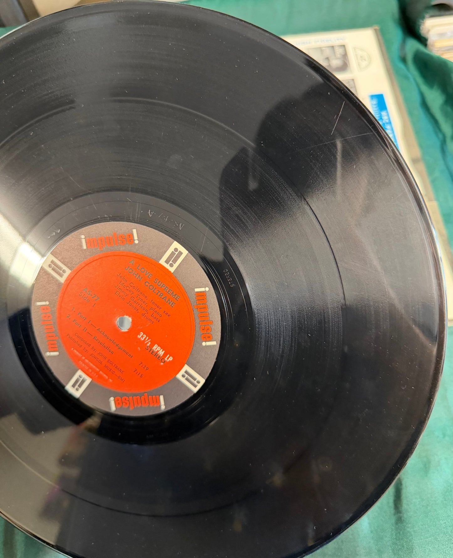 John Coltrane - A Love Supreme True 1st Press 1965 Stereo Van Gelder
