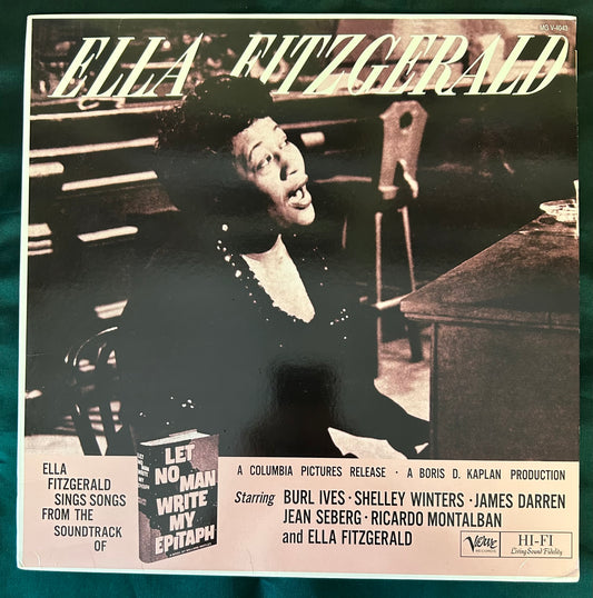 Ella Fitzgerald - Let No Man Write My Epitaph 2013 2LP 45 RPM Analogue Productions Audiophile Press