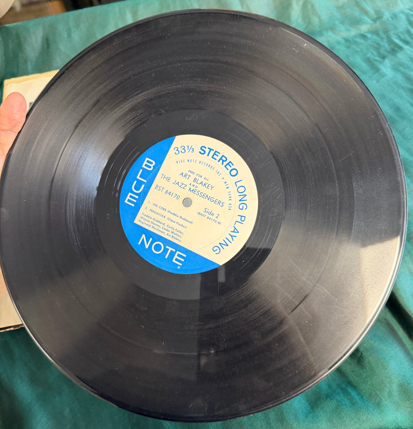 Art Blakey & The Jazz Messengers - Free For All 1st Stereo Press 1965 Blue Note