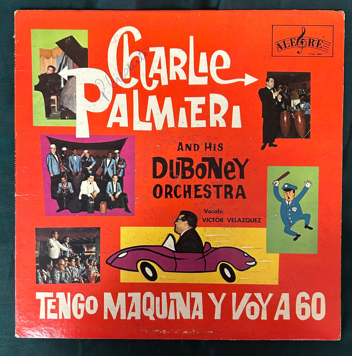 Charlie Palmieri - Tengo Maquina Y Voy A 60 1st Press 1965 Alegre Salsa