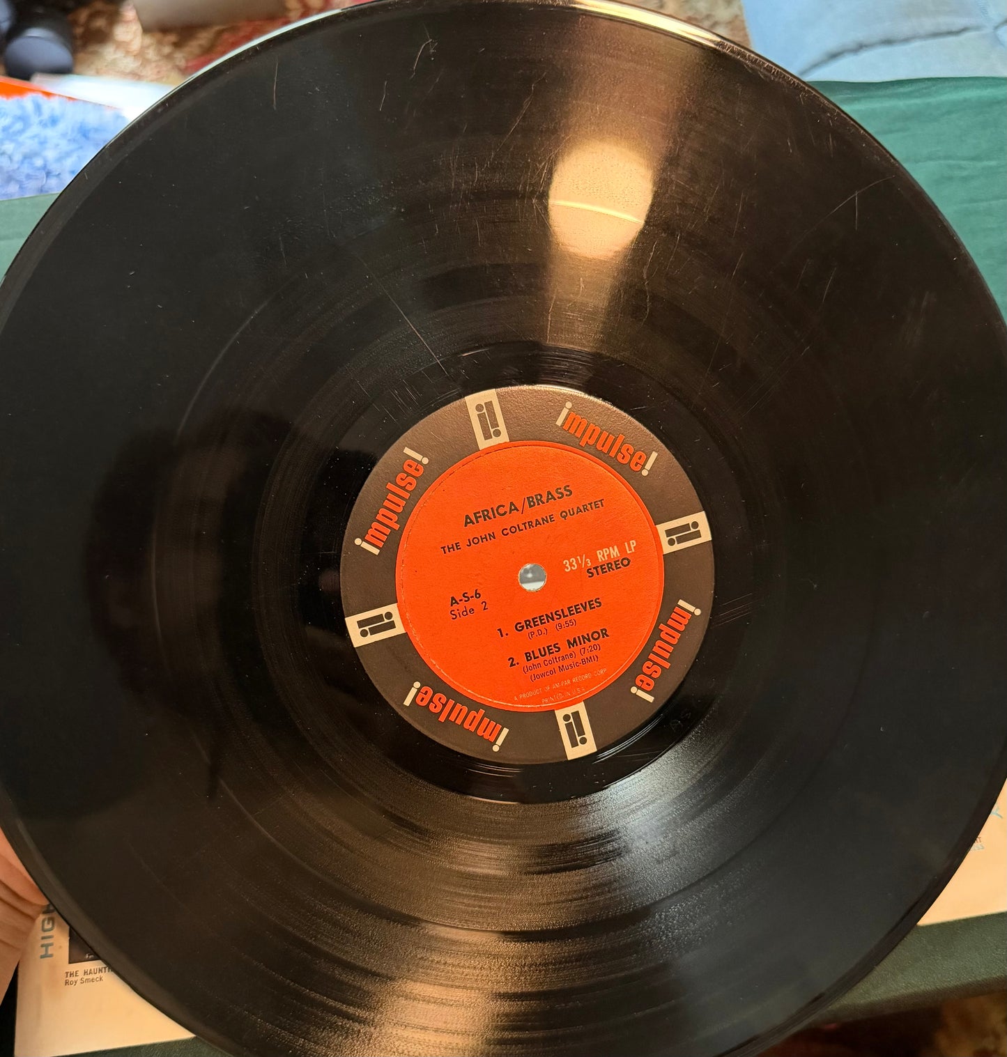 John Coltrane - Africa / Brass 1st Stereo Press 1961 Impulse RVG