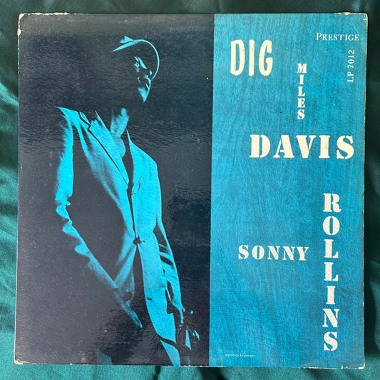 Miles Davis Featuring Sonny Rollins - Dig 2nd Press 1958 Bergenfield Label Prestige