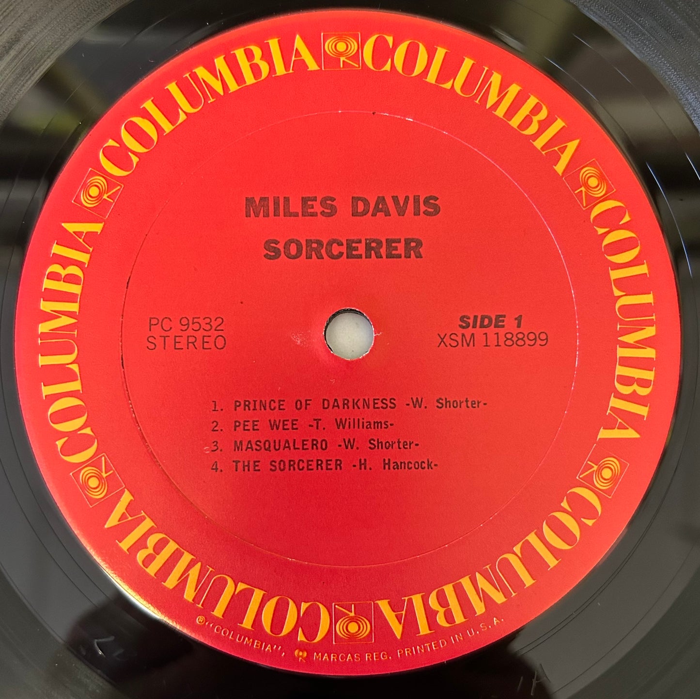 Miles Davis - Sorcerer 1970's Repress Columbia