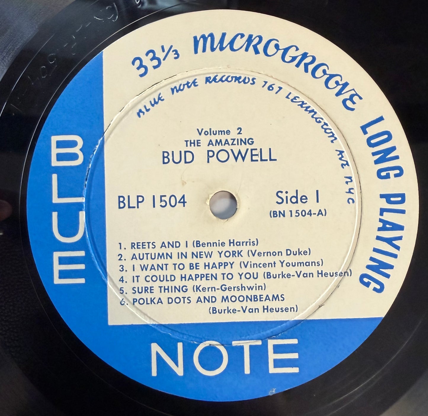 Bud Powell - Amazing Bud Powell Volume 2 Blue Note 1st Press 1955 Lexington