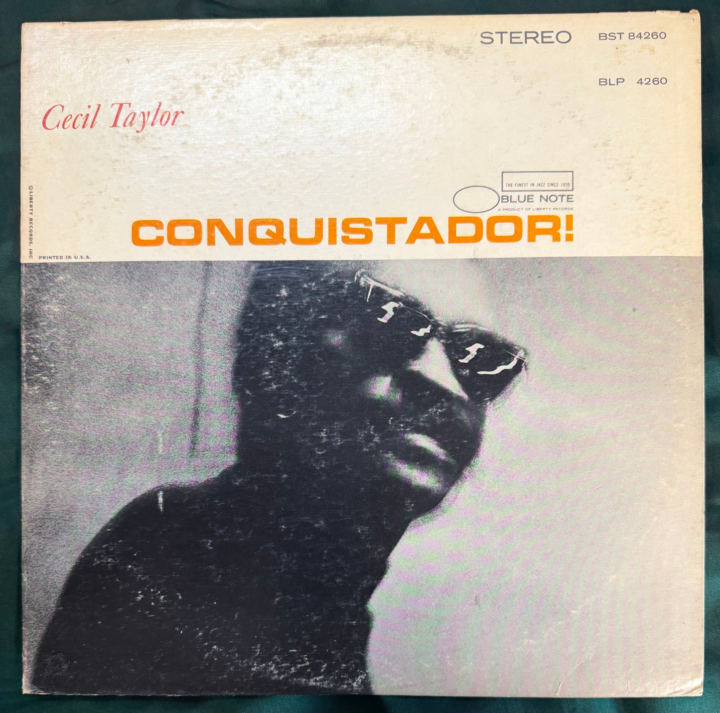 Cecil Taylor - Conquistador 1st Press 1968 Blue Note Liberty Van Gelder
