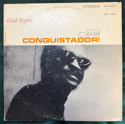 Cecil Taylor - Conquistador 1st Press 1968 Blue Note Liberty Van Gelder
