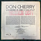 Don Cherry - Where is Brooklyn 1st Press 1969 Promo Blue Note