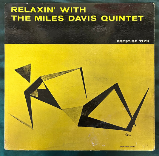 Miles Davis - Relaxin’ With The Miles Davis Quintet 1st Mono Press 1958 50th St. Address Prestige