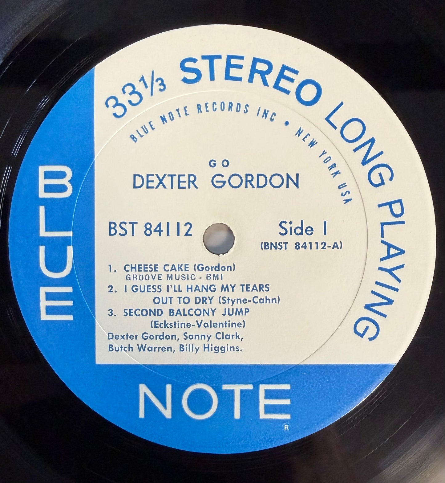 Dexter Gordon - Go! 1st Press 1962 Stereo Blue Note 84112