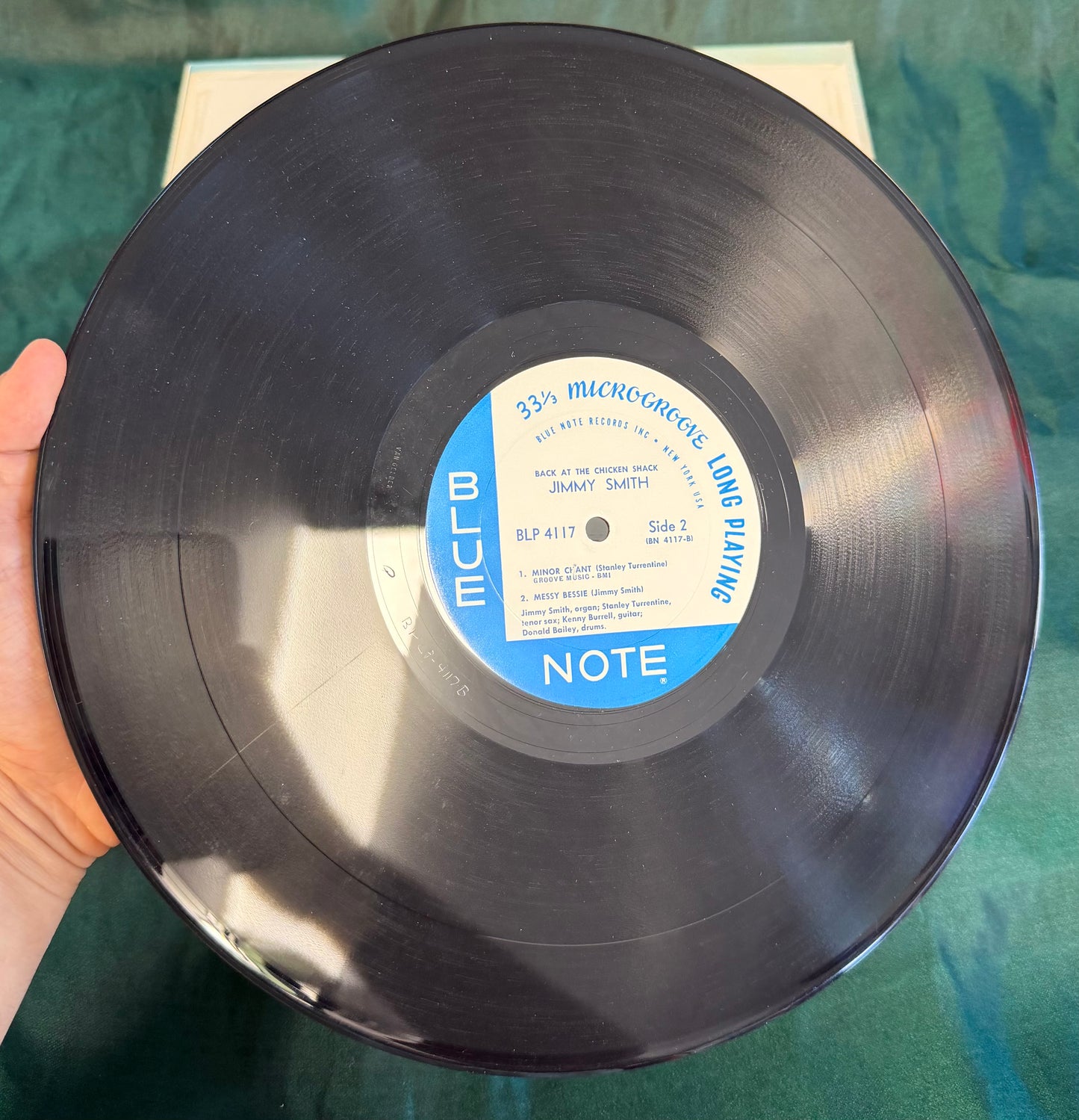 Jimmy Smith - Back At The Chicken Shack 1st Press 1963 Blue Note "p" Van Gelder