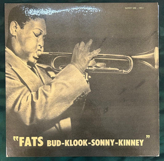 Fats Navarro - Fats-Bud-Klook-Sonny-Kinney 2nd Press 1955 Savoy RVG