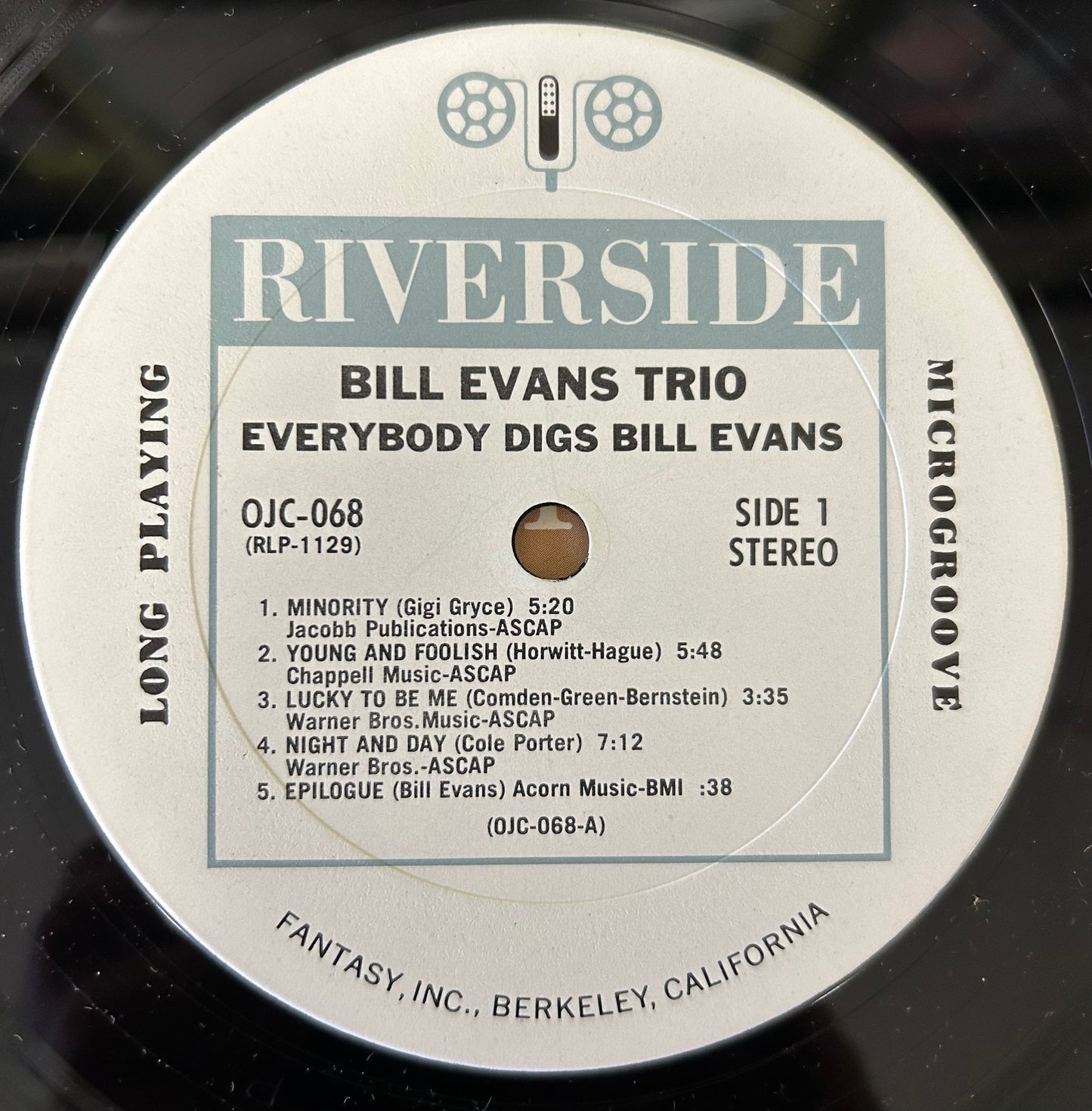 Bill Evans - Everybody Digs Bill Evans 1983 OJC Repress