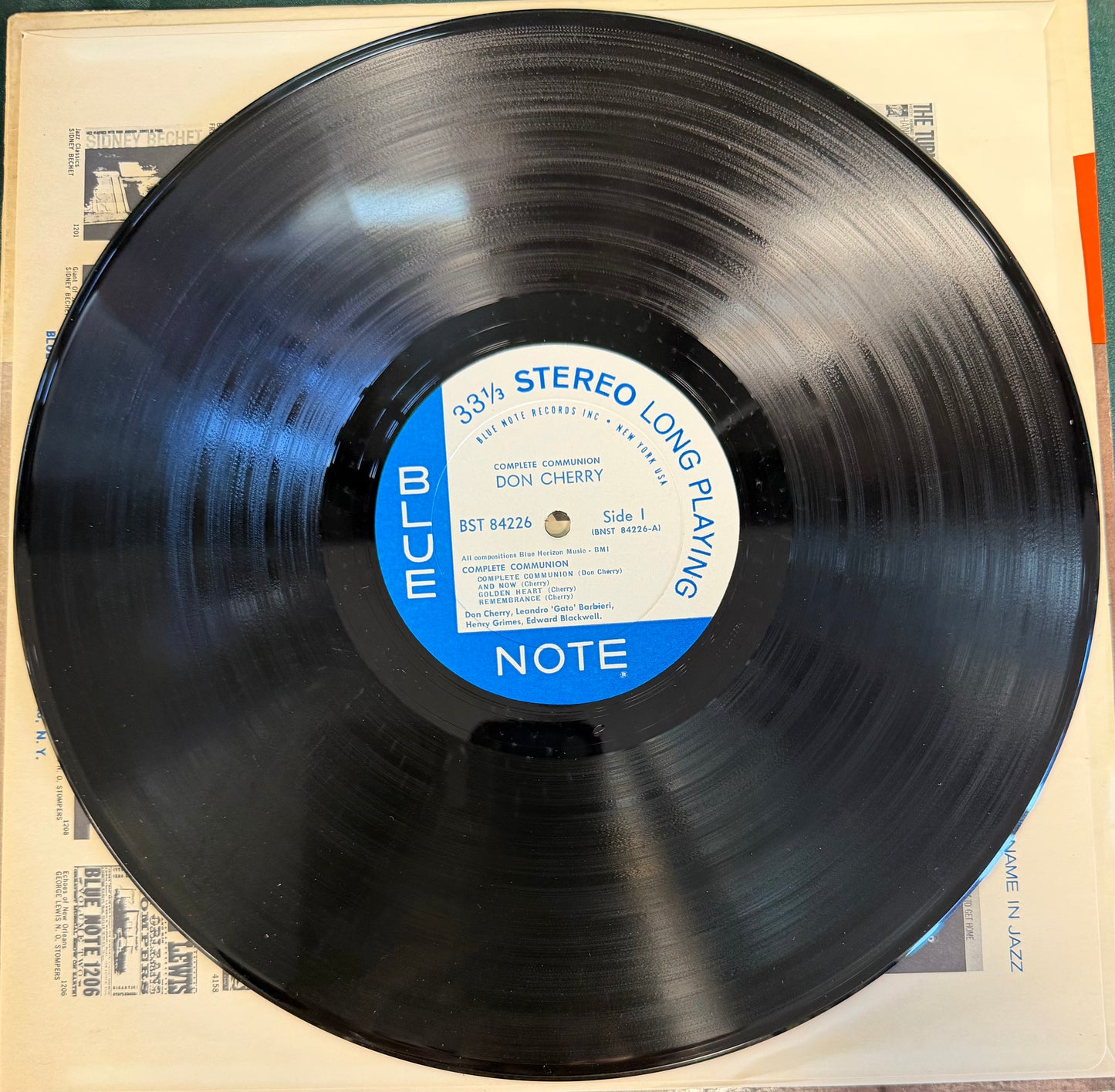 Don Cherry - Complete Communion 1st Press 1966 Blue Note Stereo