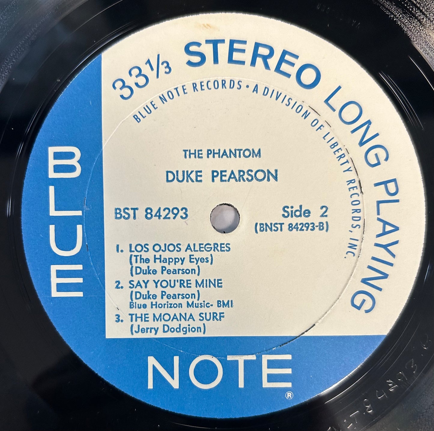 Duke Pearson - The Phantom 1st Press 1968 Blue Note Liberty Stereo