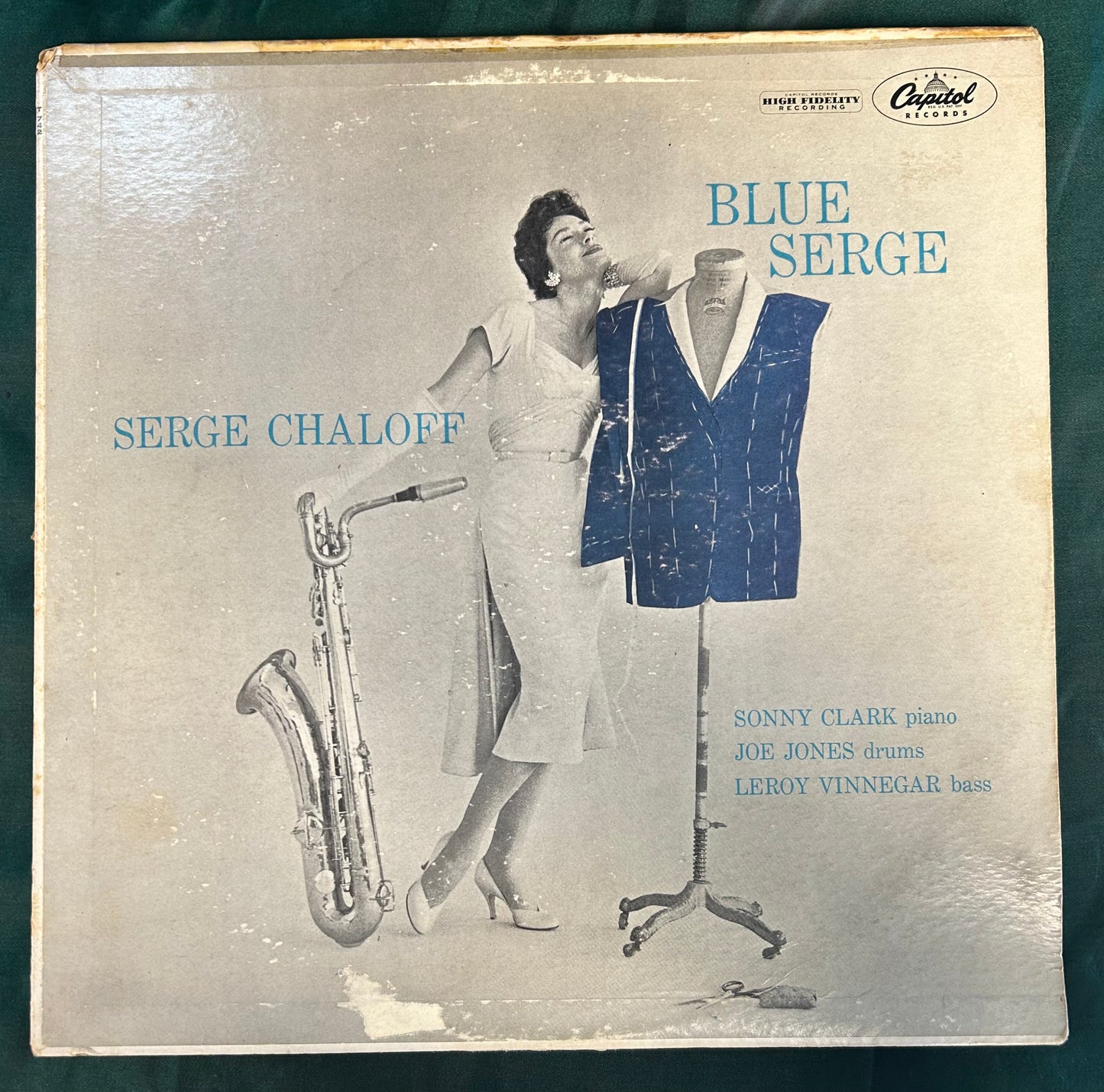 Serge Chaloff - Blue Serge 1st Press 1956 Capitol