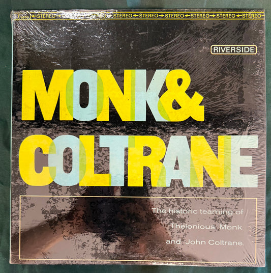 Thelonious Monk / John Coltrane - Monk & Coltrane 1966 Stereo Press Riverside