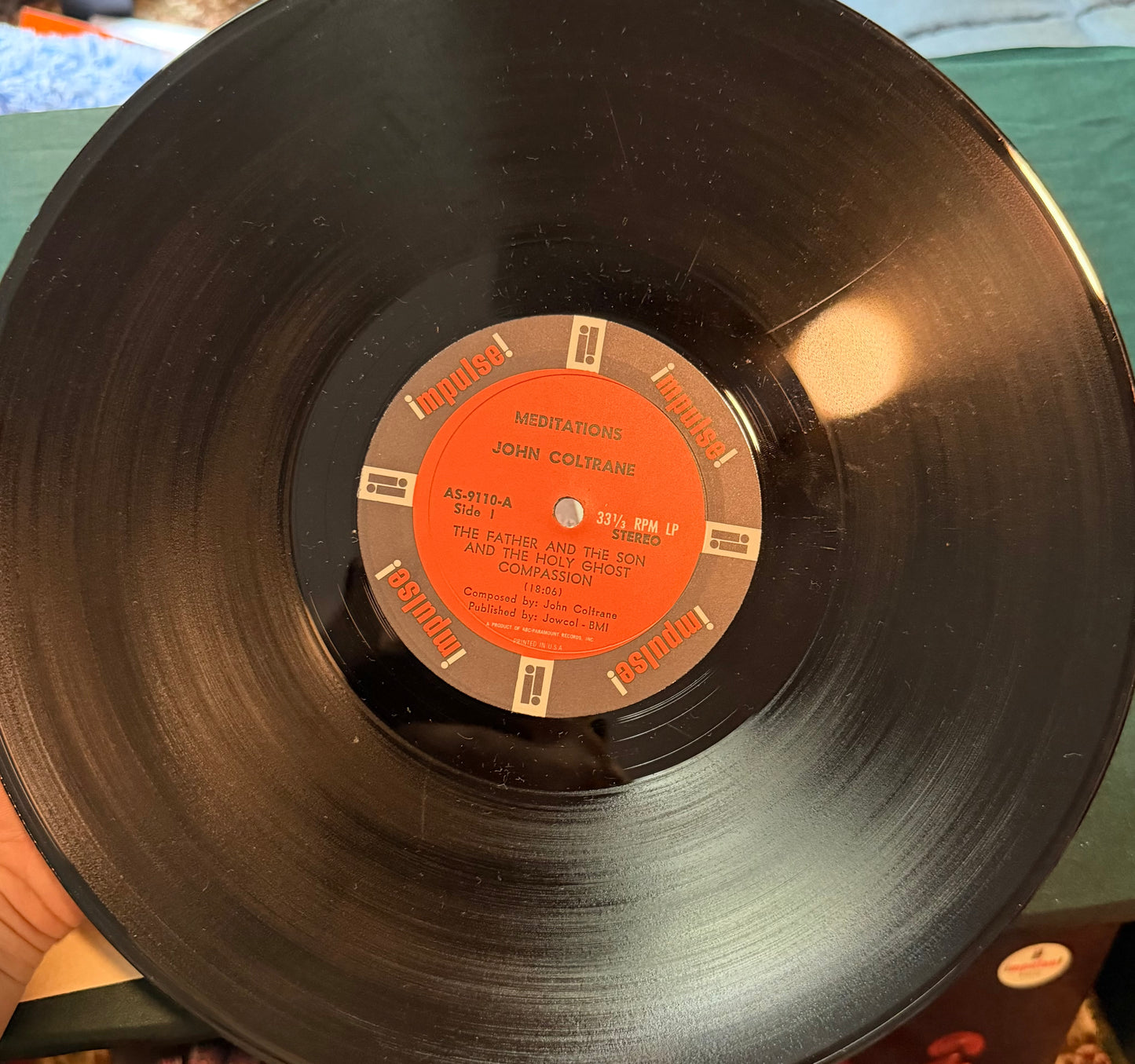 John Coltrane - Meditations 1st Press 1966 Stereo Impulse Van Gelder