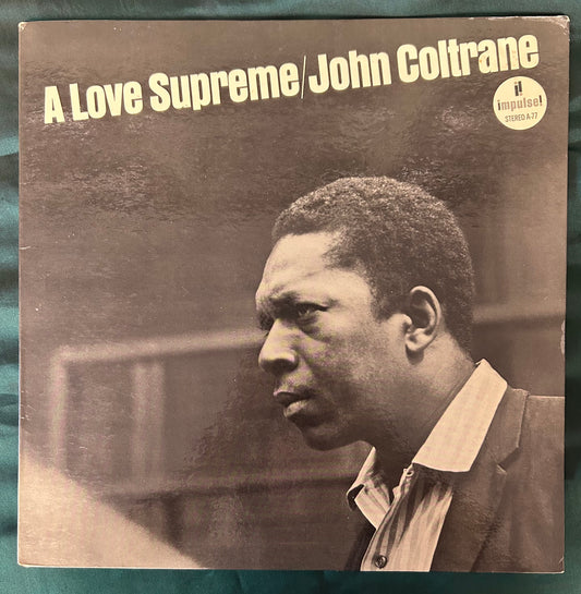 John Coltrane - A Love Supreme 1968 Red Rim Impulse Label