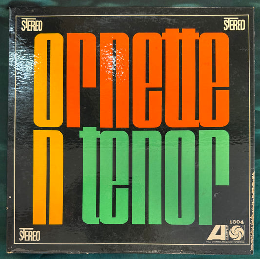 Ornette Coleman - Ornette On Tenor 1st Stereo Press 1962 Atlantic