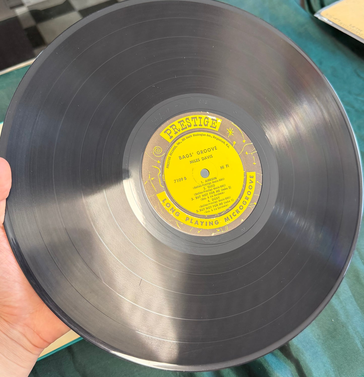 Miles Davis - Bag’s Groove 2nd Press 1958 Prestige Bergenfield Prestige