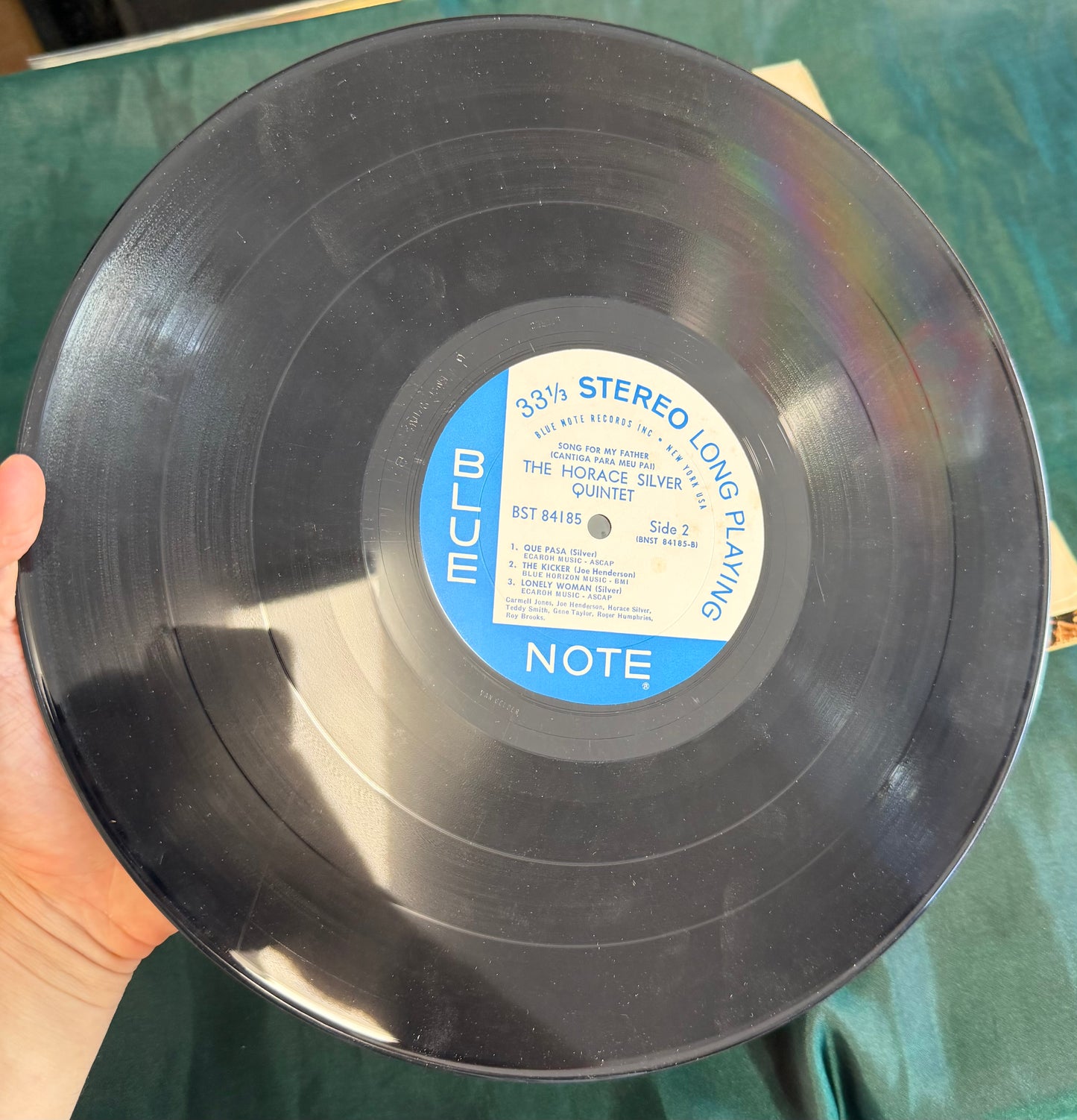 Horace Silver - Song For My Father 1st Stereo Press 1964 Blue Note NY RVG