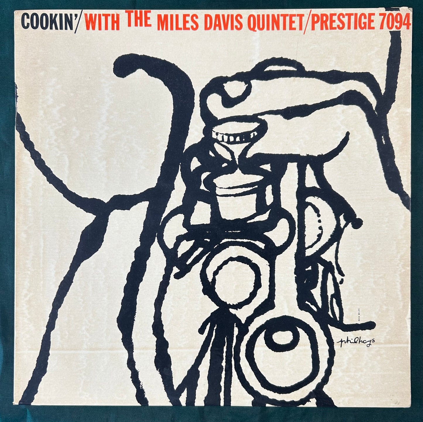 Miles Davis Quintet - Cookin' 1st Mono Press 1957 Prestige 50th St. NY Label