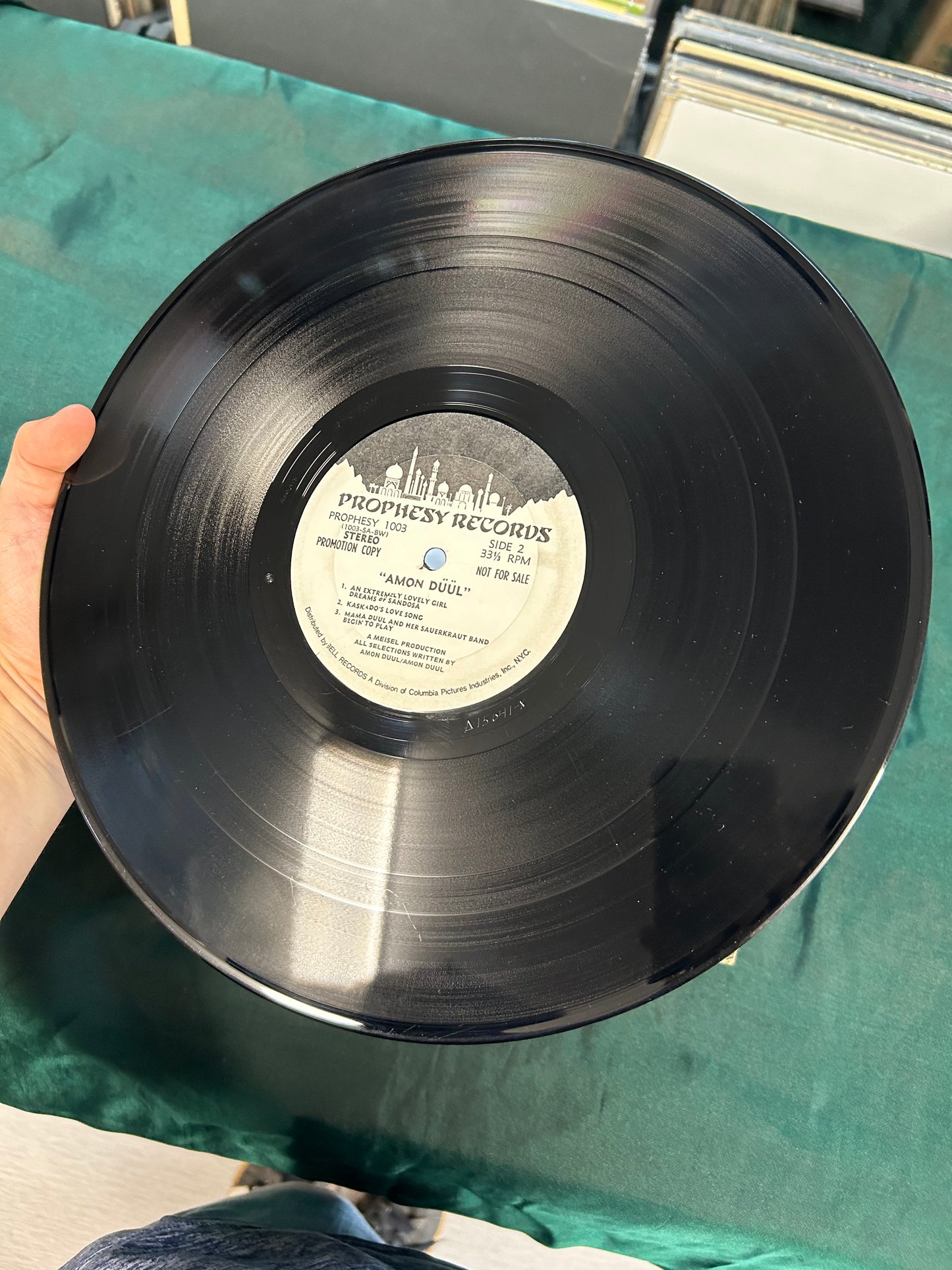 Amon Duul - Amon Duul 1st Press US 1970 Promo White Label Prophesy
