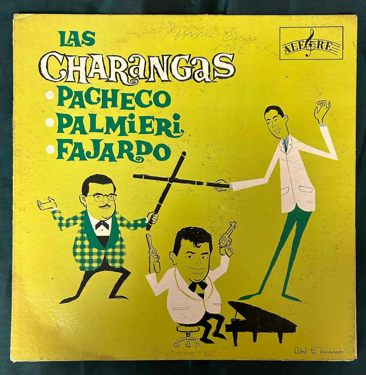 Pacheco / Palmieri / Fajardo - Las Charangas 1st Mono Press 1961 Alegre black Label