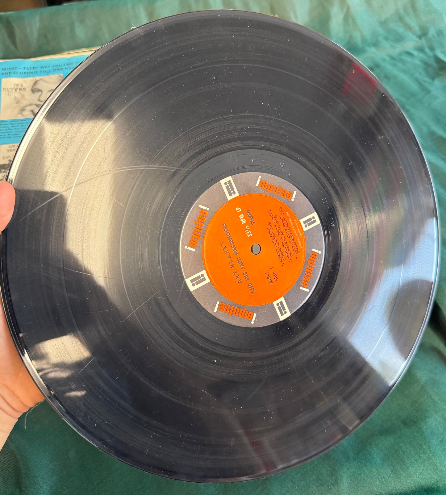 Art Blakey - Art Blakey & The Jazz Messengers 1st Press 1961 Impulse Am-Par Stereo