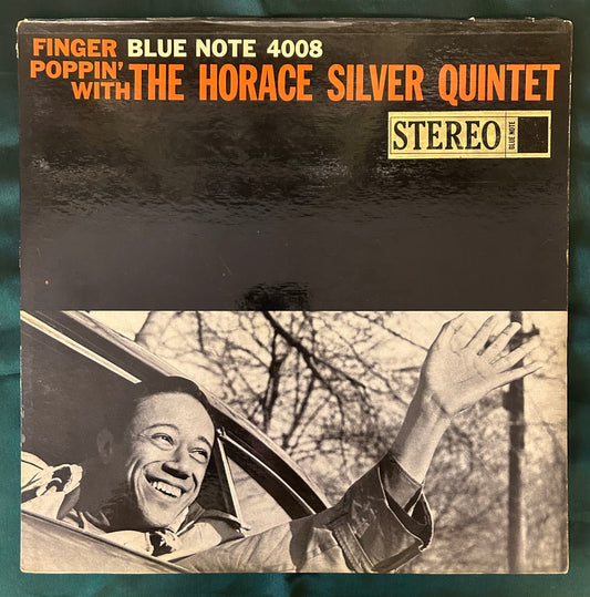 Horace Silver - Finger Poppin' 1st Stereo Press 1959 Blue Note