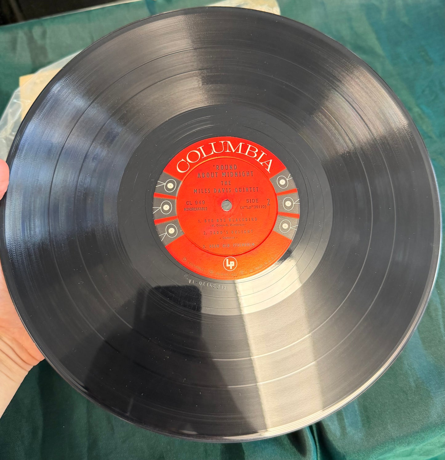Miles Davis - ‘Round About Midnight 1st Press 1957 Mono 6-Eye Columbia -1A