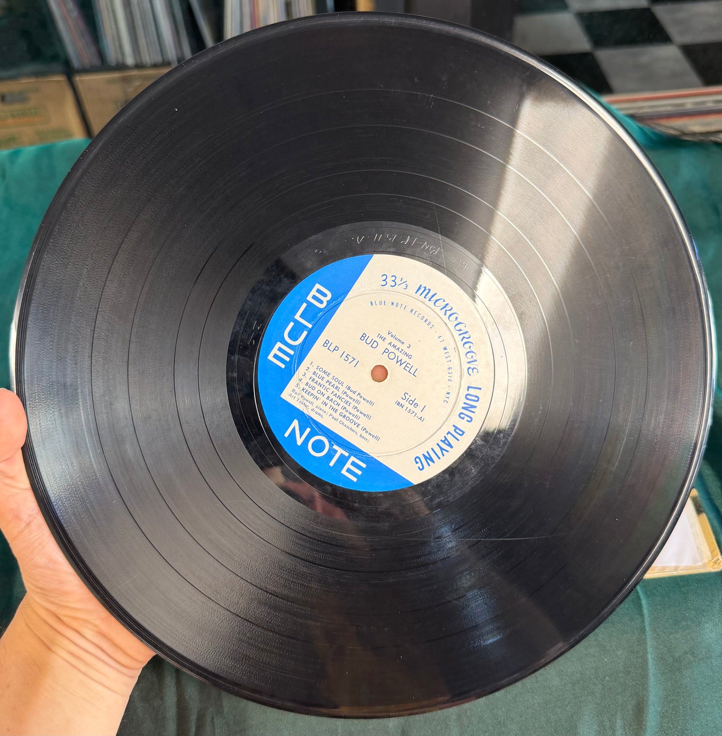 Bud Powell - Vol. 3 Bud! 1st Mono Press 1957 Blue Note 1571 47 West 63rd