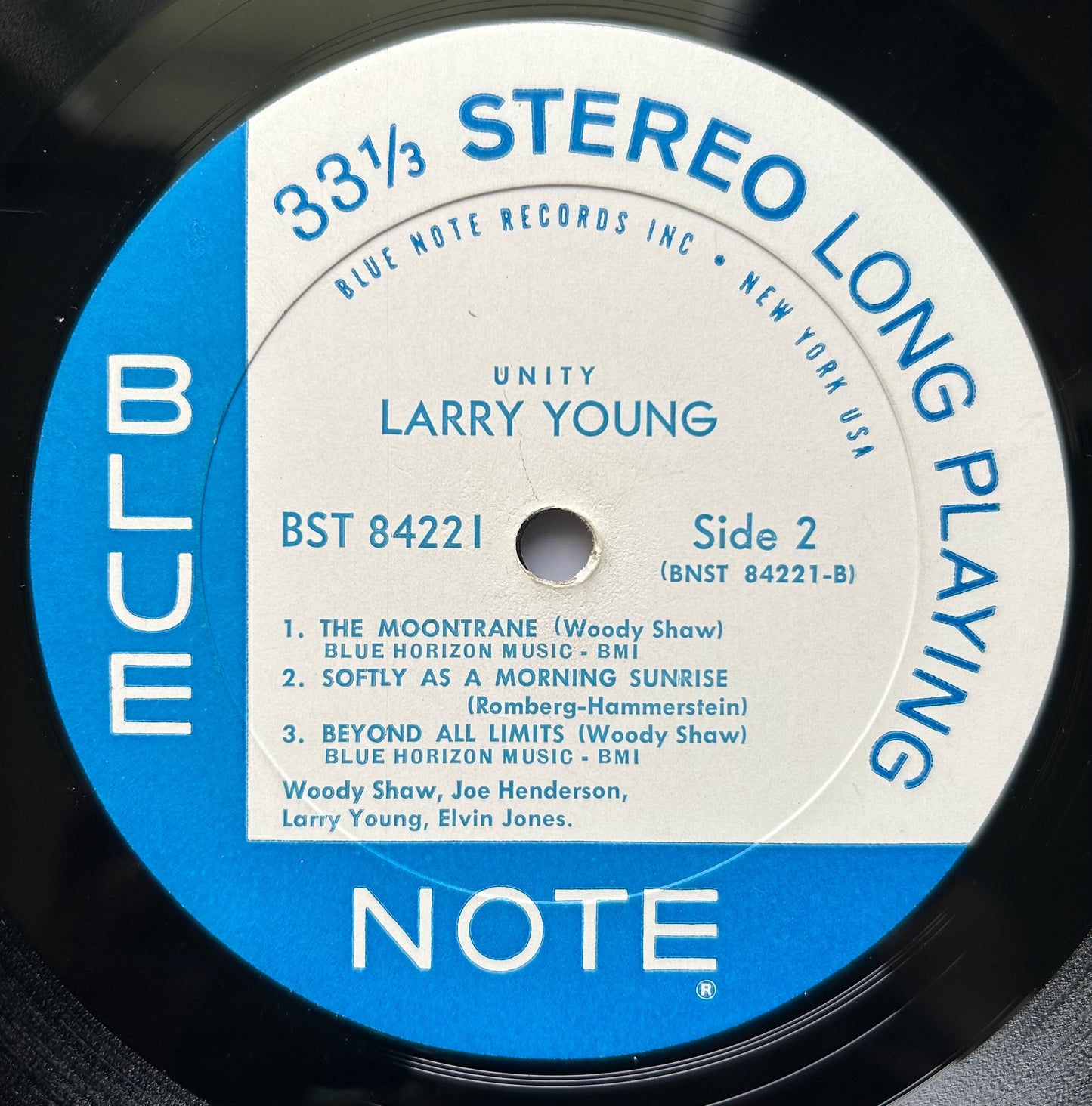 Larry Young - Unity 2nd Press 1966 Blue Note Liberty New York Label Stereo Van Gelder