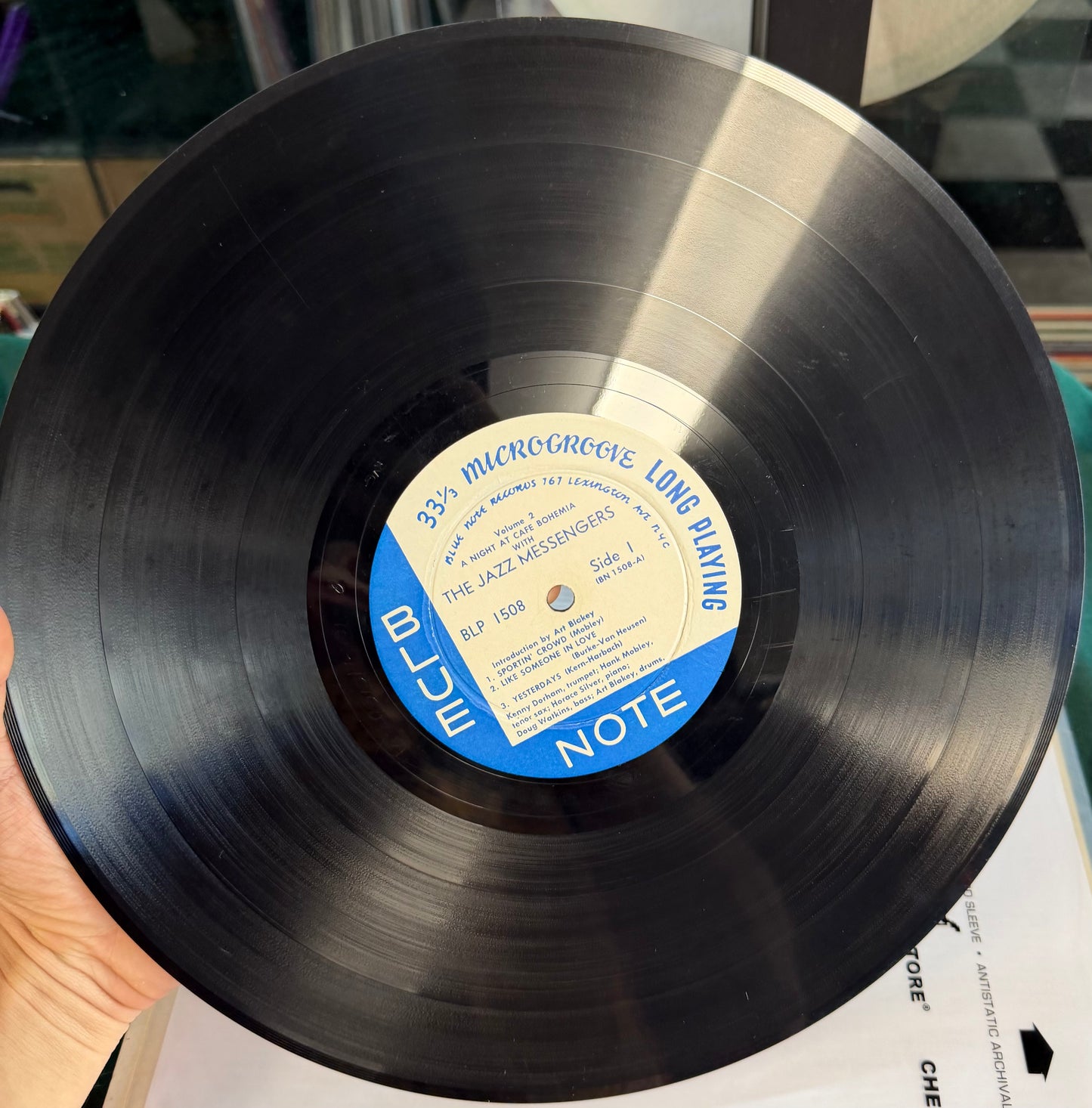 Art Blakey And The Jazz Messengers - At The Cafe Bohemia Volume Two 1st Press 1956 Blue Note Lexington Ave