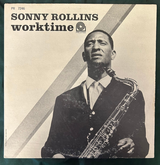 Sonny Rollins - Worktime 1964 Mono Prestige Blue Trident Repress Alt-Cover