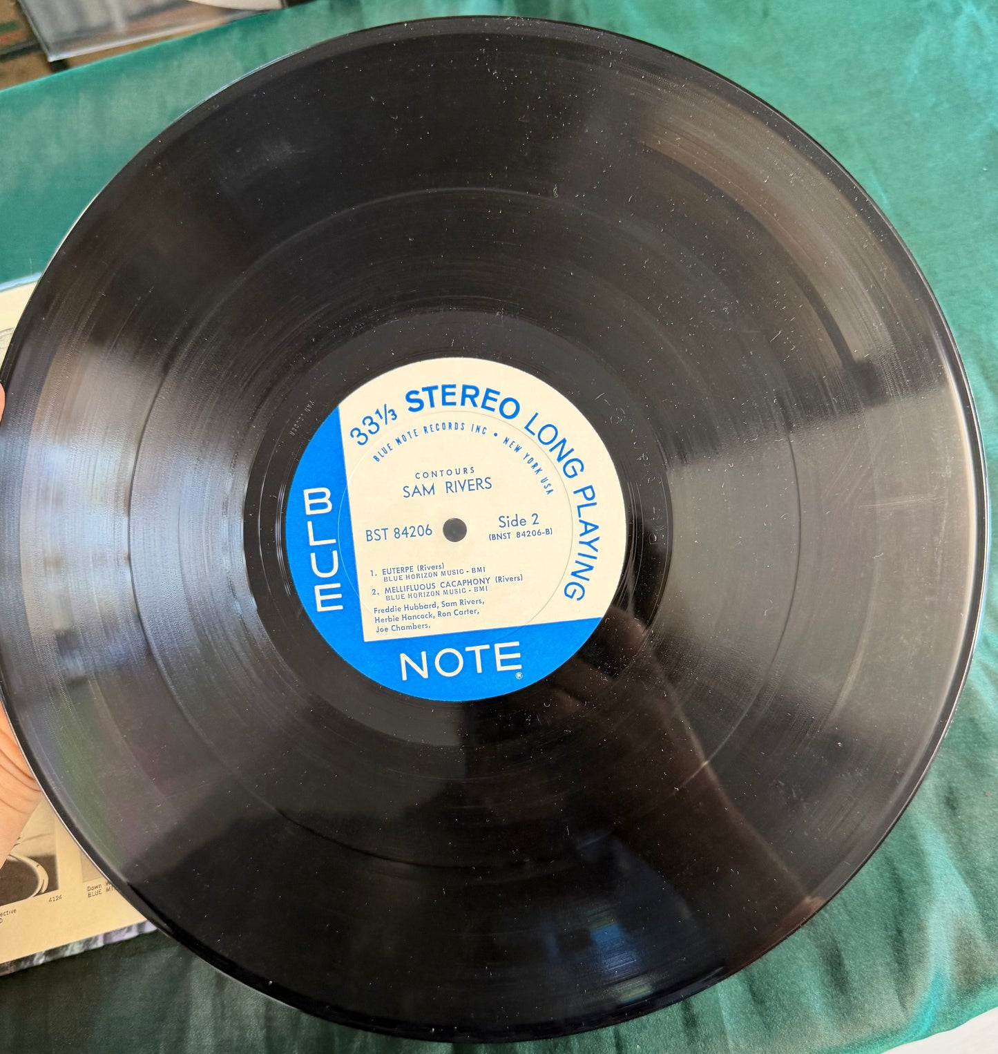 Sam Rivers - Contours 1st Stereo Press 1967 Blue Note NY RVG
